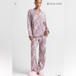 SKIMS NWT Pajama Set - Bloom Mini Animal Print